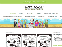 Tablet Screenshot of poyroot.fi